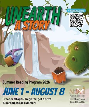 Novi Public Library Summer Reading Brochure 2026
