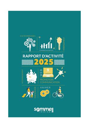 Rapport d'activité 2025 | Somme Tourisme