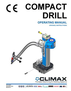 Compact Drill Operating Manual 104151 English