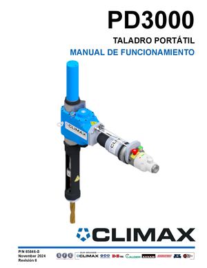 PD3000 Operating Manual - Spanish