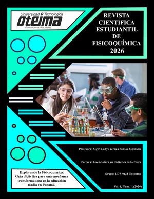 Revista Científica Estudiantil De Fisicoquímica 2026