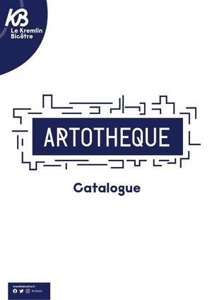 Catalogue Général Artothèque 2026