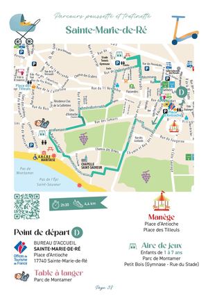 Parcours Poussette Sainte Marie De Ré