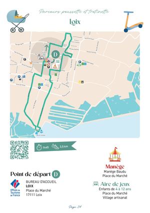 Parcours Poussette Loix