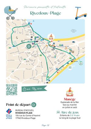Parcours Poussette à Rivedoux Plage