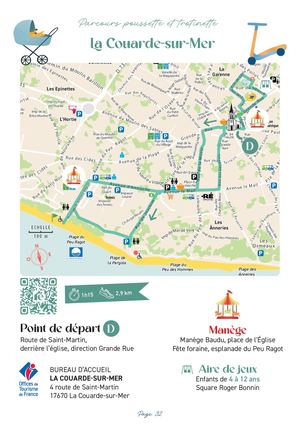 Parcours Poussette à La Couarde Sur Mer