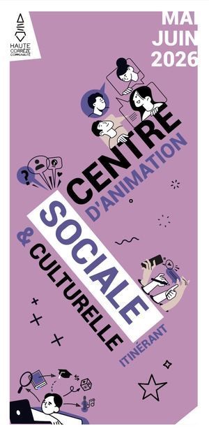 Centre d'animation sociale et culturelle - Mai/juin 2026