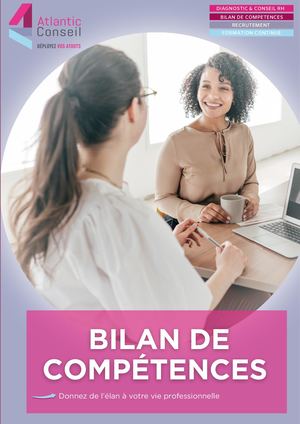 Plaquette Bilan de compétences