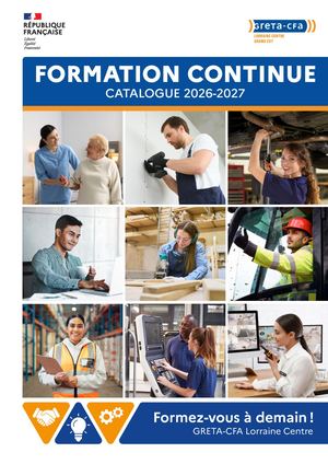 Catalogue Formation Continue 2025
