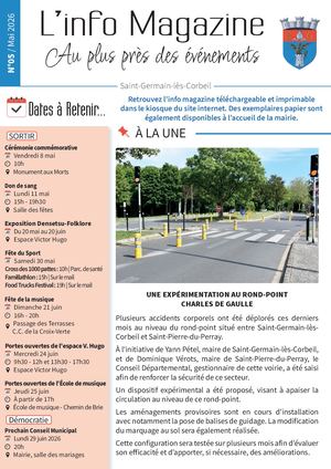 Info Magazine de mai 2026
