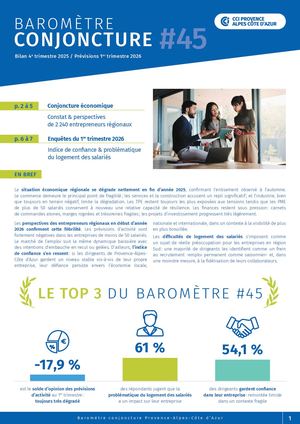Baromètre N°45 & Problématique du logement des salariés