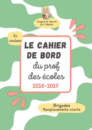 Cahier De Bord Brigade Extrait