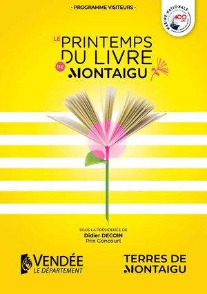 Programme - Printemps du Livre de Montaigu 2026