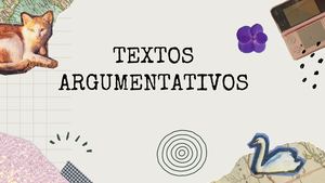 Textos Argumentativos