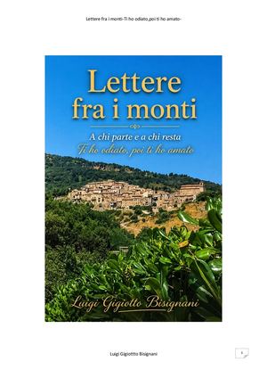 59 Lettere Frai Monti Ti Ho Odiato, Poi Ti Ho Amato