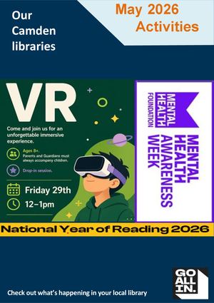 Camden Libraries activities in 2026