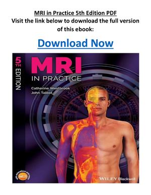 Calaméo - MRI In Practice 5th Edition PDF