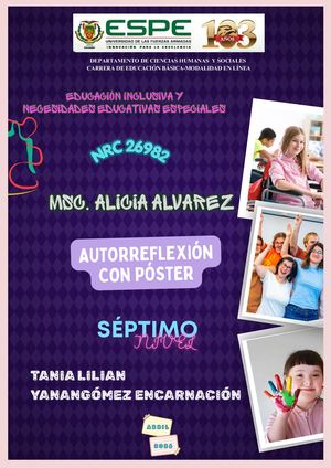 AUTORREFLEXIÓN CON PÓSTER DE INCLUSIÓN