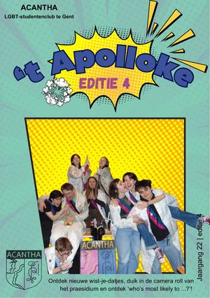 't Apolloke - Jaar 22 editie 4