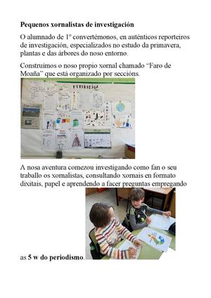 Pequenos Xornalistas De Investigación