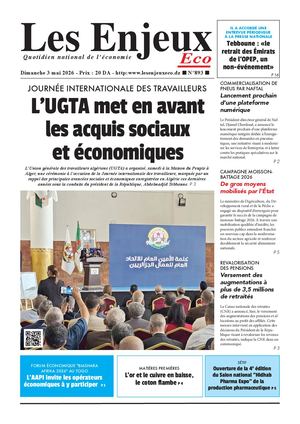 LES ENJEUX ECO N°893
