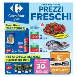 Volantino Carrefour Iper Dal 05 Al 18 Maggio 2026