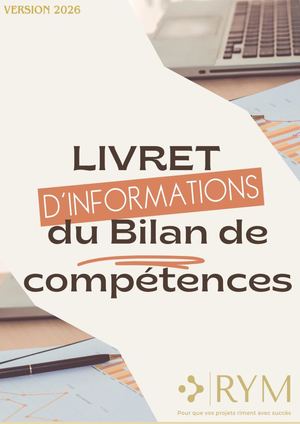Livret D'information Bilan De Compétences Avril 2026