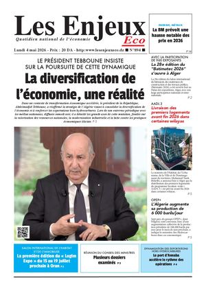 LES ENJEUX ECO N°894