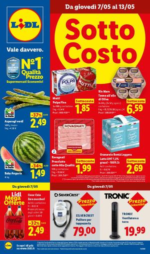 Volantino Lidl Dal 07 Al 13 Maggio 2026