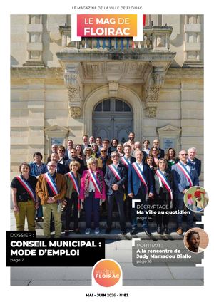 Mag de la Ville de Floirac - N°82 Mai Juin2026