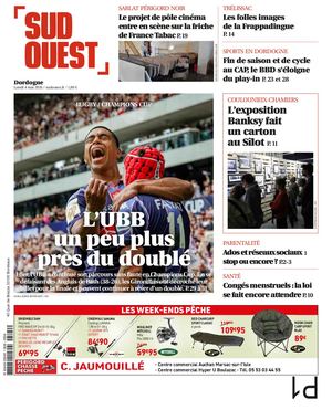 Sud Ouest Lundi 4 Mai