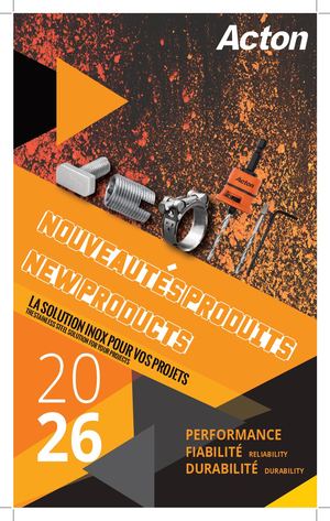 Acton Livret Nouveautés 2026