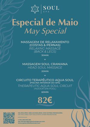 Promoção do mês do Soul Spa | Jupiter Albufeira Hotel