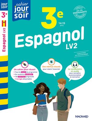 9782210786943 Espagnol 3e Lv2 Cahier Jour Soir Extrait
