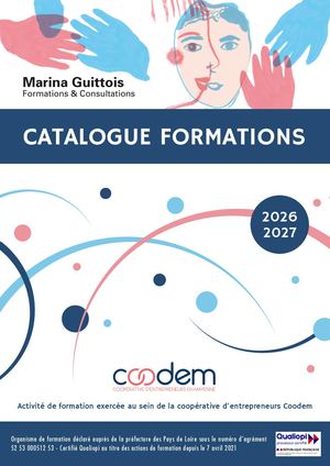 Catalogue Formations Marina Guittois 2026-2027