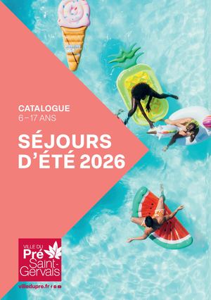 Calaméo - Programme Séjours d'été 2026