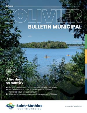 BULLETIN MUNICIPAL OLIVIER | Été 2026