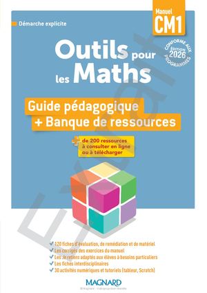 Outils pour les Maths CM1 (2026) - Guide pédagogique du Manuel + Banque de ressources - Extrait