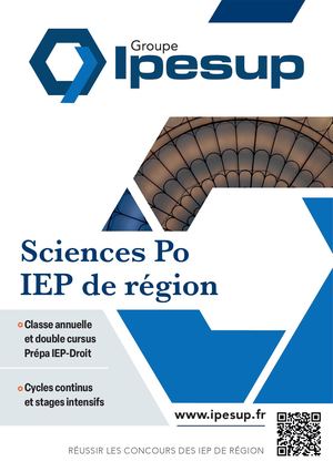 IEP Région 2026-2027