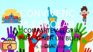 Ppt Convivencia Escolar