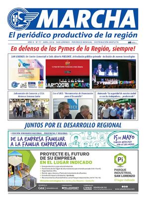 Periódico MARCHA Abril 2018 (Imprenta)