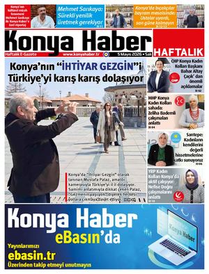 Konya Haber Haftalık (E-Gazete) Sayı 1 - 5 Mayıs 2026