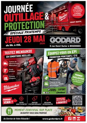 Godard Invitation Journée Utillage& Epi 28 Mai 2026