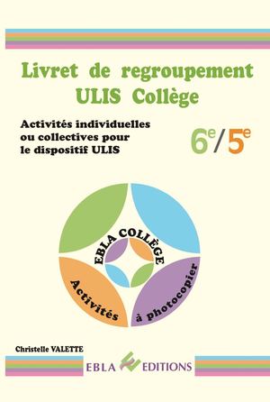 Livret Français Ulis College 6-5