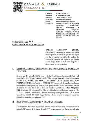 ¿Sabías que guardar silencio no te hace culpable? Es una garantía constitucional de tu defensa.