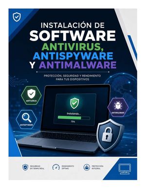 Manual 8 Instalacion De Software Antivirus, Antispyware, Antimalware