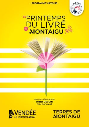 Programme - Printemps du Livre de Montaigu 2026