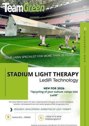 (ENGLISH) Light grass therapy LED Team Green