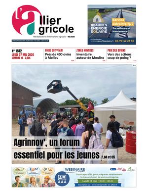 N°1582 L'ALLIER AGRICOLE