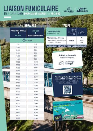 Horaires Funi 2026